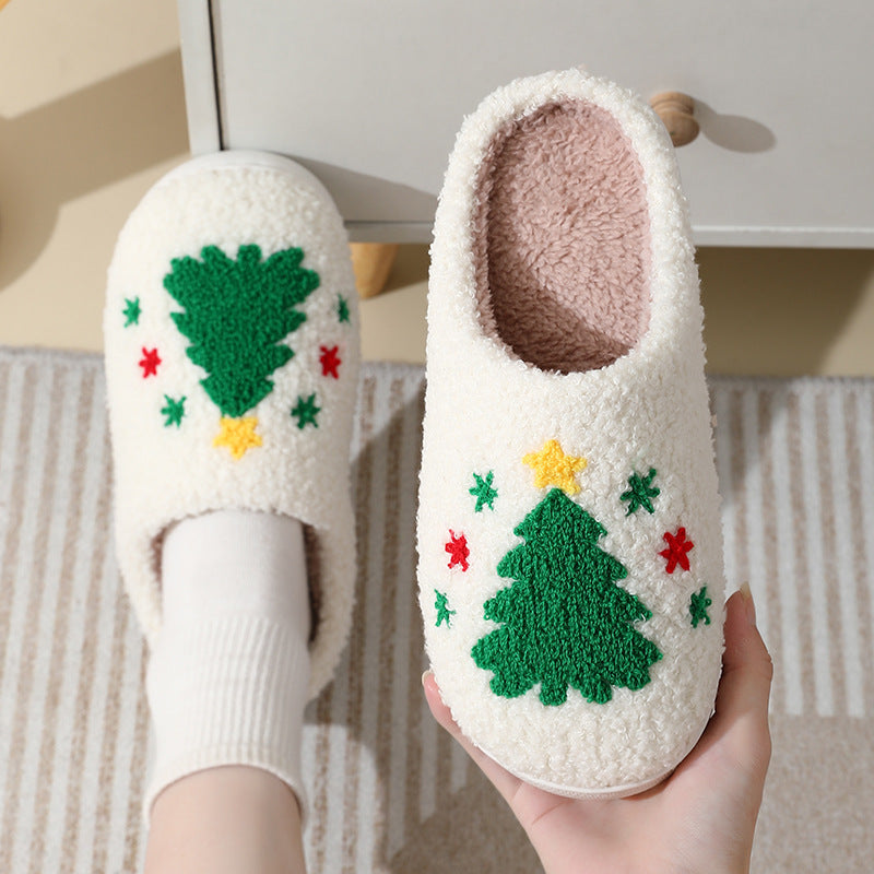 Lindas y acogedoras pantuflas de Papá Noel 