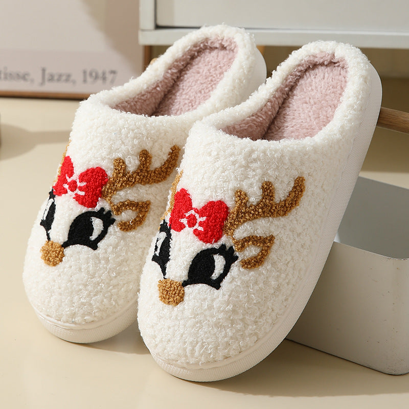 Lindas y acogedoras pantuflas de Papá Noel 