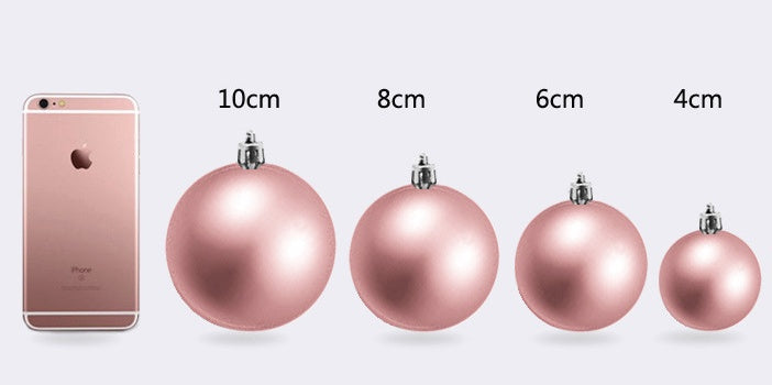 Festive Christmas balls