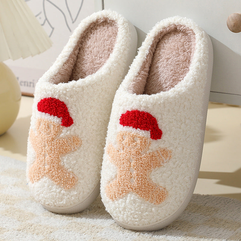 Lindas y acogedoras pantuflas de Papá Noel 