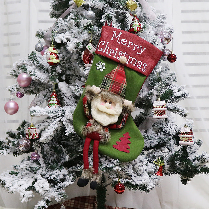 Gift stuffing Christmas stockings