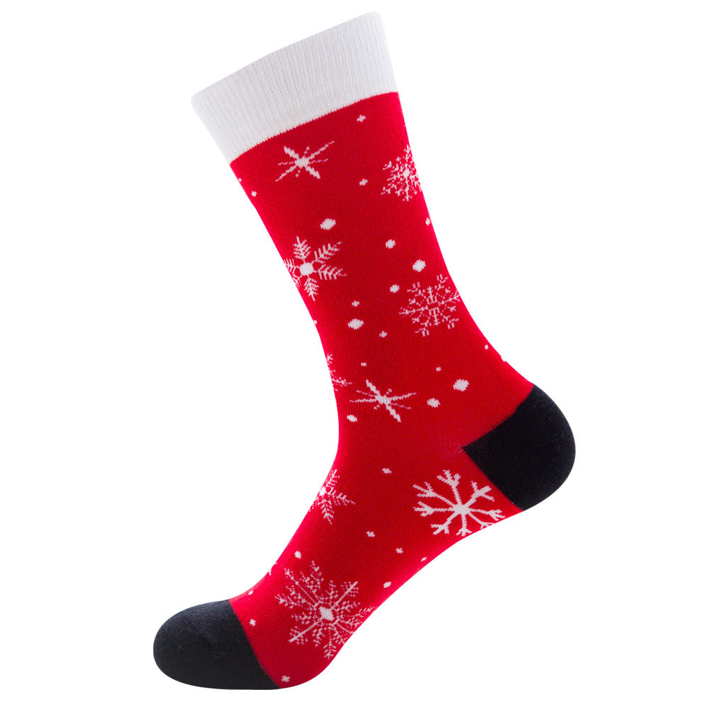 Santa claus elk socks