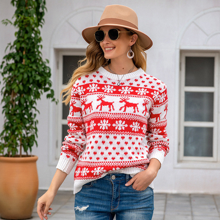 Snowflake Christmas pulli