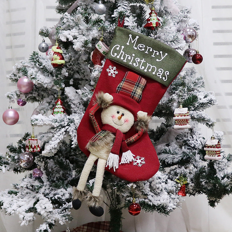 Gift stuffing Christmas stockings