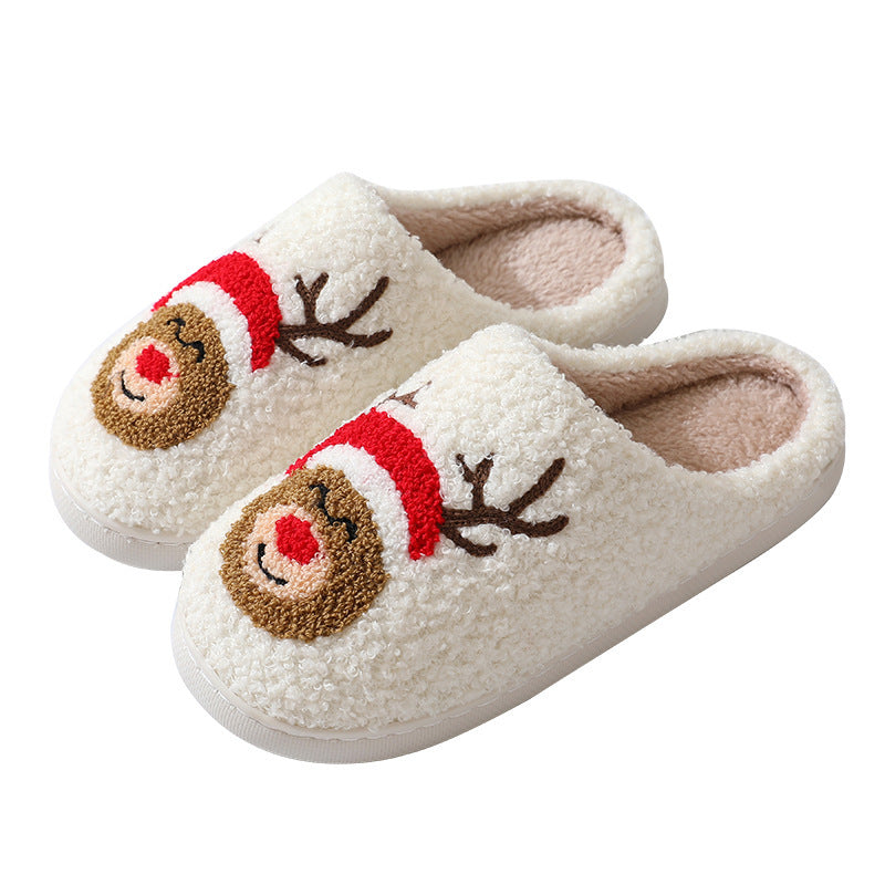 Lindas y acogedoras pantuflas de Papá Noel 